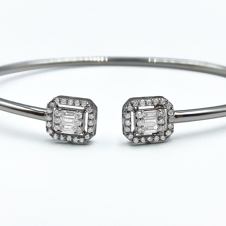 Bracelet diamant avec 48 diamants