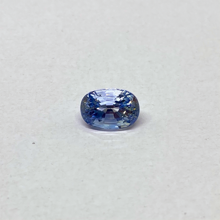 Saphir bleu (3,12 ct)