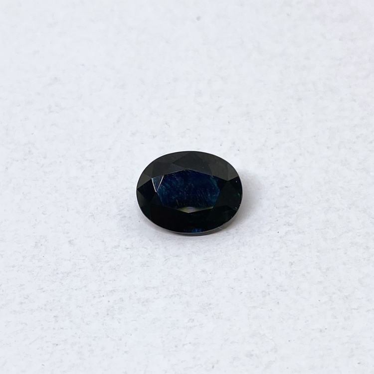 Saphir bleu (3,19 ct)