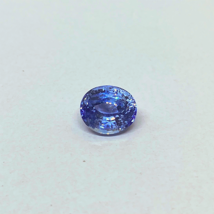 Saphir bleu (4,83 ct)