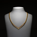 Load image into Gallery viewer, Gold Necklace with Diamonds
