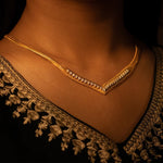 Load image into Gallery viewer, Gold Necklace with Diamonds
