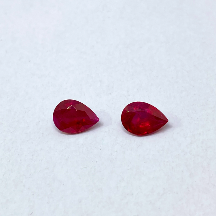 Ruby Pair (1.21 ct/1.03 ct)