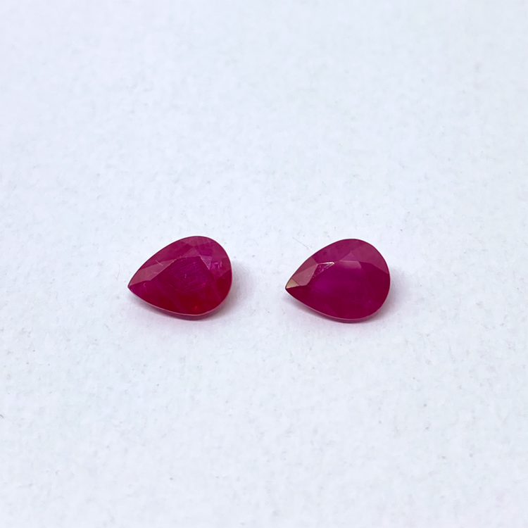 Ruby Pair (1.39 ct/1.24 ct)