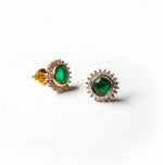 Load image into Gallery viewer, Emerald Earrings
