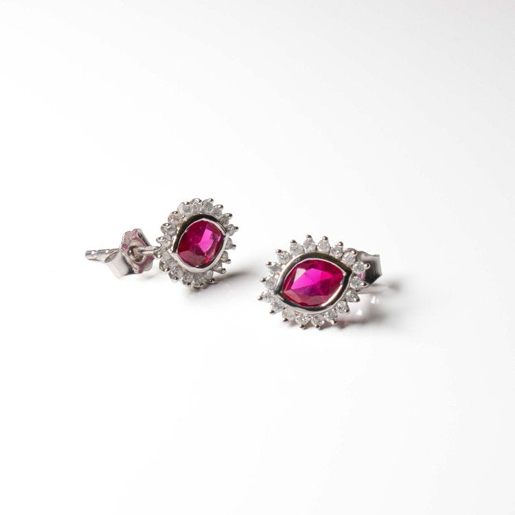 Ruby Earring