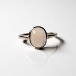 Load image into Gallery viewer, Stunning Moonstone Ring in Sterling Sliver
