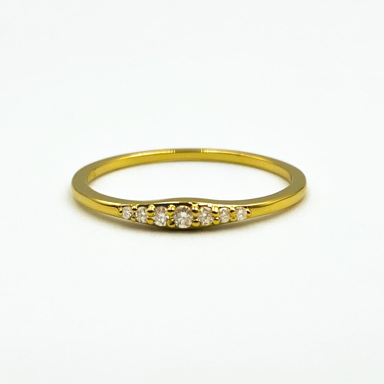 Diamante em ouro amarelo 18kt