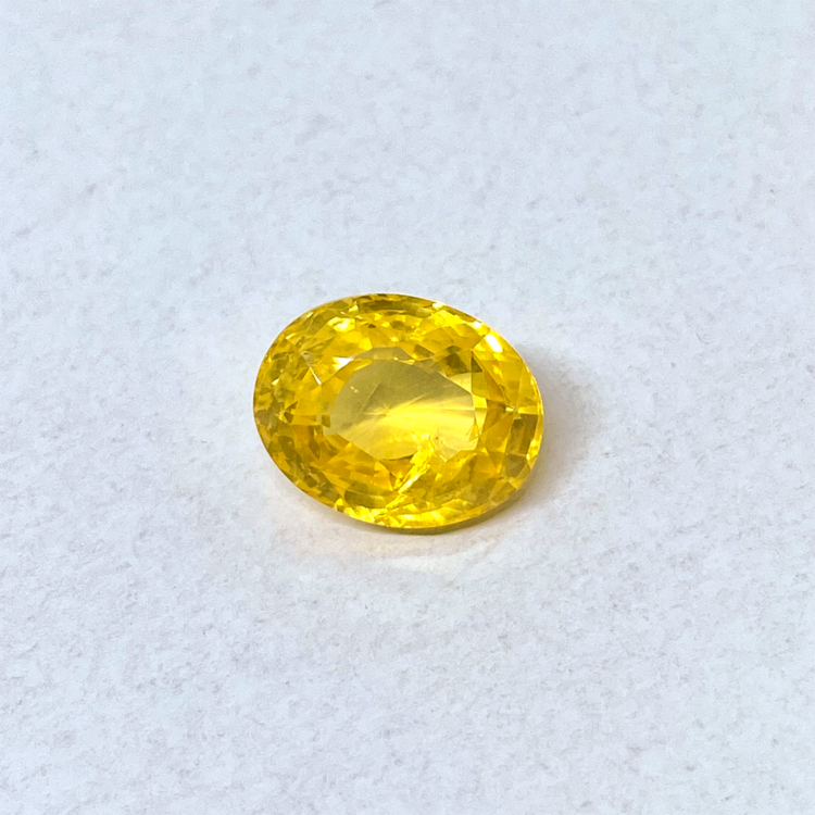 Safira Amarela (7,18 ct) 