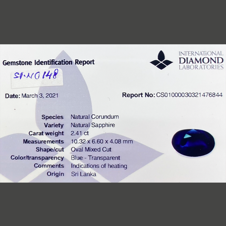 Blue Sapphire (2.41 ct)