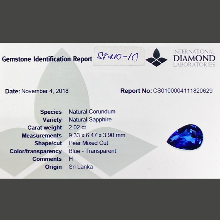 Blue Sapphire (2.02 ct)