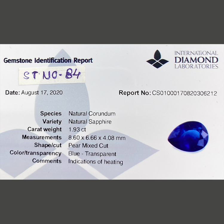 Blue Sapphire (1.93 ct)