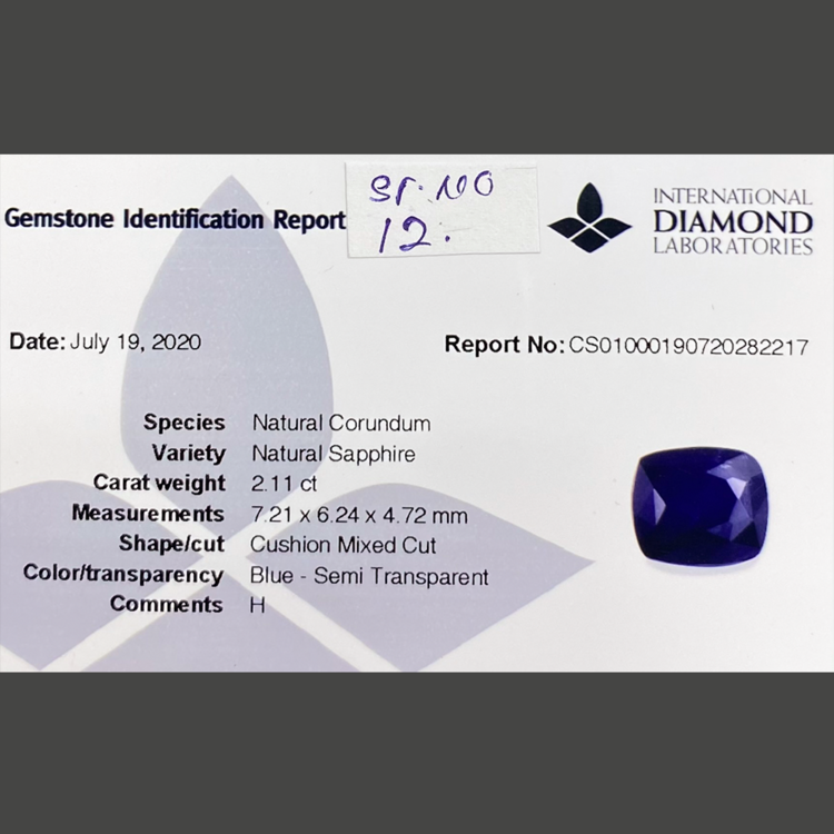 Blue Sapphire (2.11 ct)